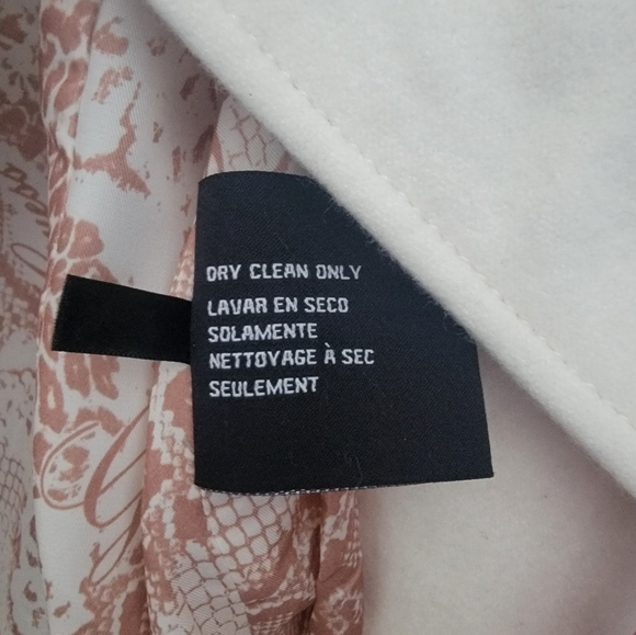 Cream Guess Dress Coat - Picture 5 of 8
